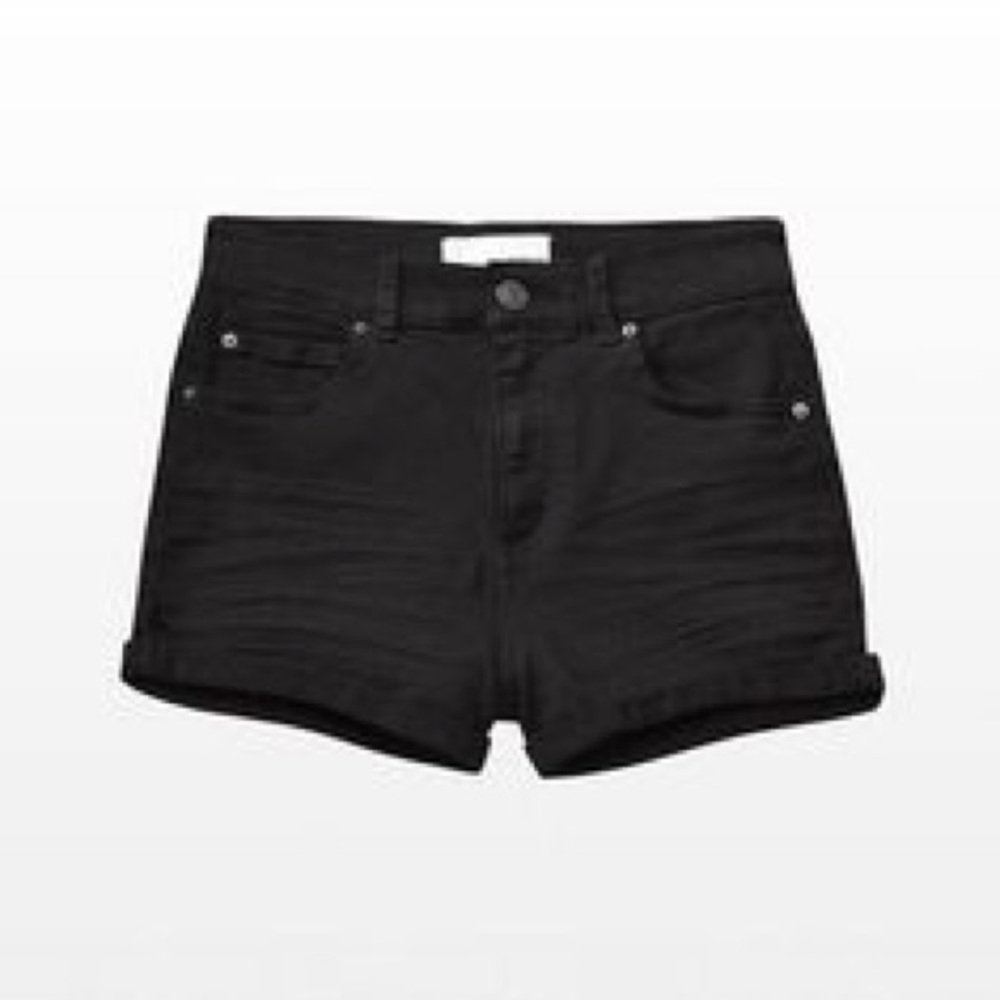 Black Garage Shorts